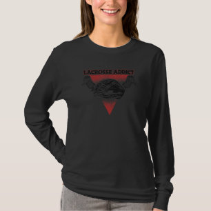 Camiseta Lacrosse Adict Goalie Lax Legend Fan Mãe Lacrosse