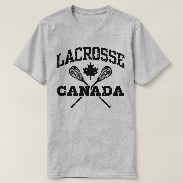 Camiseta Lacrosse Canadá (Frente do Design)