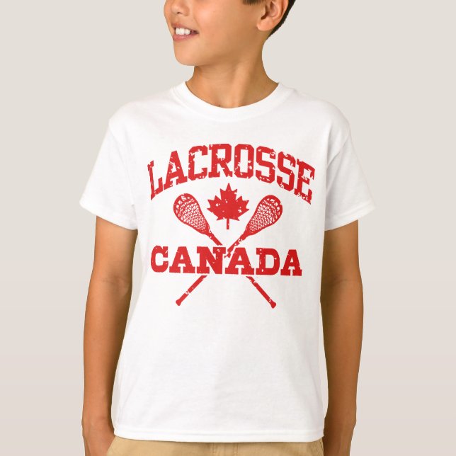 Camiseta Lacrosse Canadá (Frente)