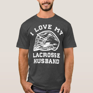 Camiseta Lacrosse I Love My Lacrosse Hus