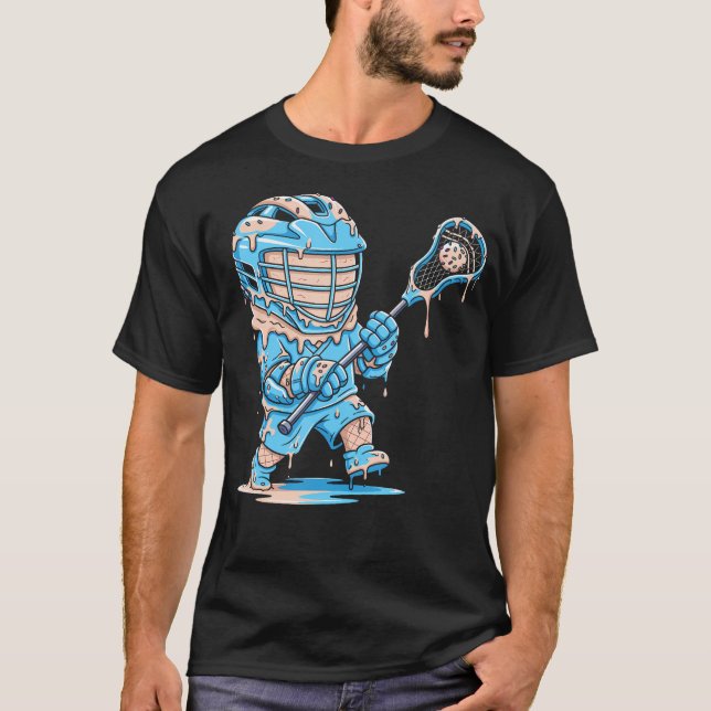 Camiseta Lacrosse Jogador Drip Sorvete Drip (Frente)