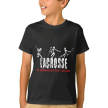Lacrosse nenhuns presentes dos t-shirt das vítimas