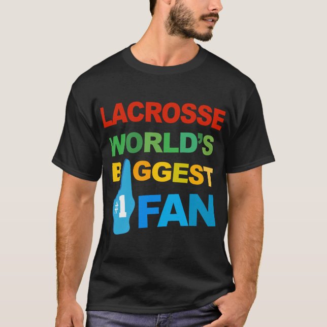 Camiseta Lacrosse - o t-shirt o mais grande dos homens do (Frente)