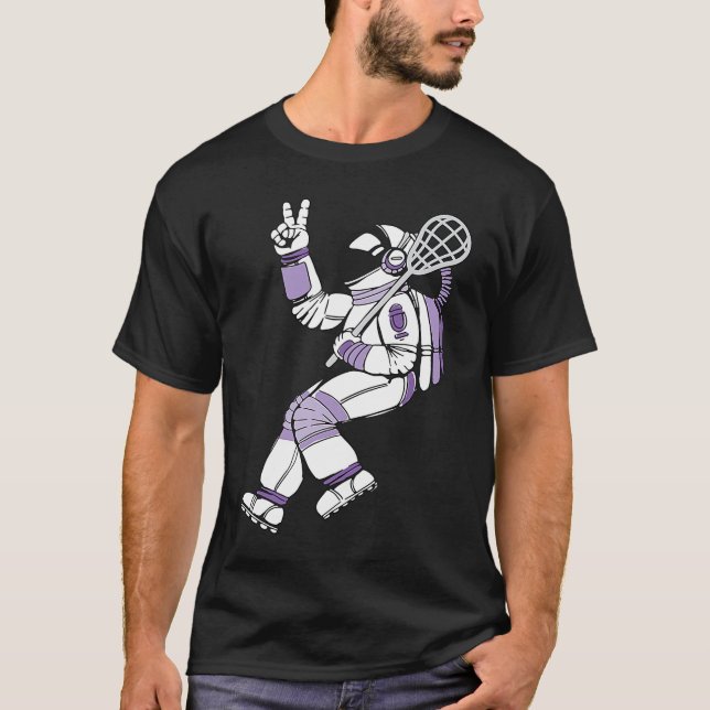 Camiseta Lacrosse Player For Team College Lacrosse 1 (Frente)