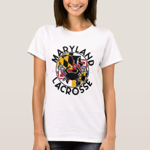 Camiseta Lacrosse Player Maryland flag Crap Lax Lacrosse Ru