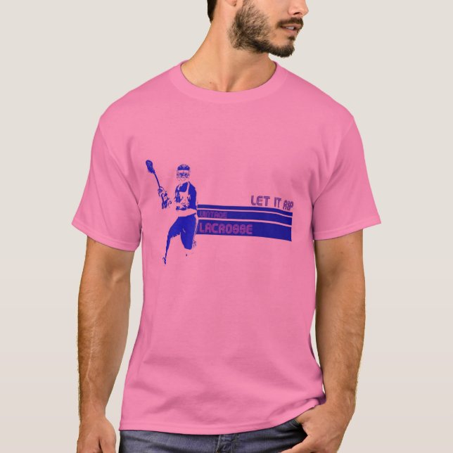 Camiseta lacrosse retro (Frente)