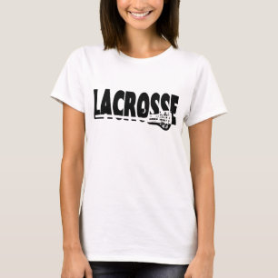 Camiseta Lacrosse Stick Black and White