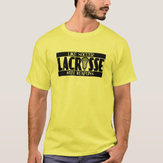 Camiseta Lacrosse um t-shirt do futebol