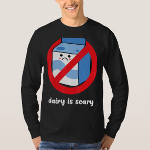 Camiseta Lactose Intolerante Leite É Assustador