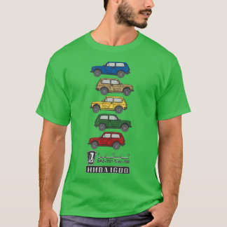Camiseta Lada Niva 1600 cores