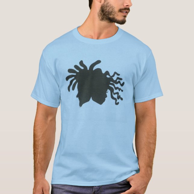 CAMISETA LADBABYBLUEBLACK (Frente)