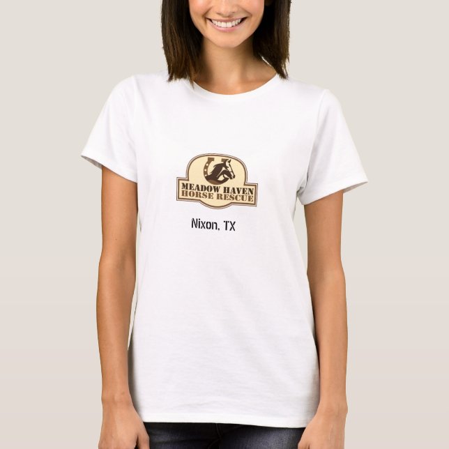 Camiseta Ladies Ringer (Frente)