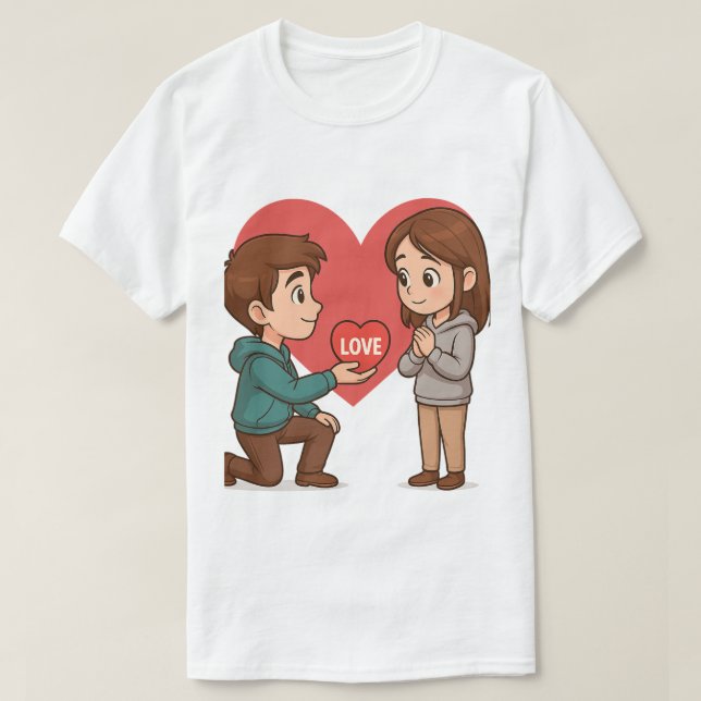Camiseta Ladka aur ladki dil (Frente do Design)