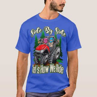 Camiseta Lado a Lado ATV Quatro Rodas Fora da Estrada