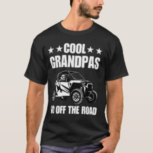 Camiseta Lado A Lado Para Pai Vovô SxS Offroad UTV 4 Quando