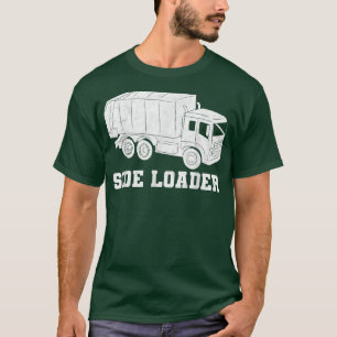 Camiseta Lado do Lixo Caminhão Garoto Reciclagem Dia D