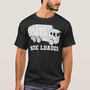 Camiseta Lado do Lixo Caminhão Garoto Reciclagem Dia D