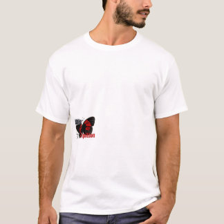 Camiseta Lado do papillon da senhorita