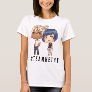 Camiseta Lado do T um do #TeamHethe