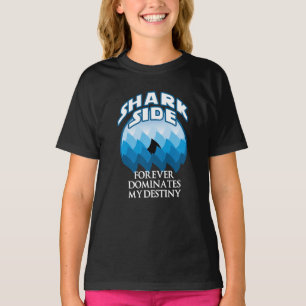Camiseta Lado do tubarão Citação Engraçada Para Os Aloque