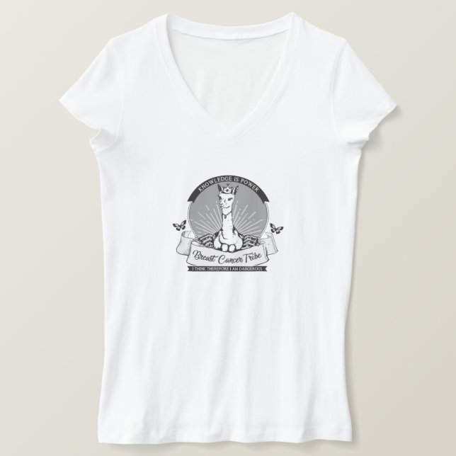 Camiseta Lado duplo,PG V pescoço T, cores múltiplas (Frente do Design)