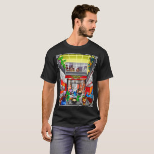 Camiseta Lado Duplo:TLM Desemprego Escritório T-Shirt