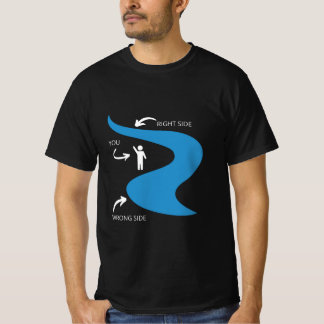 Camiseta Lado errado do rio