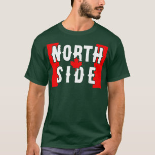 Camiseta Lado Norte RxTp1 vestido no Canadá