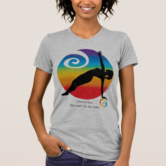 Camiseta Lado-Plank Atingindo Estrelas (Frente)