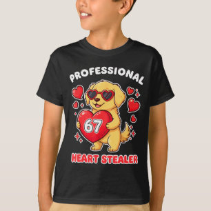 Camiseta Ladrão de Coração de São Valentim Profissional 6 7