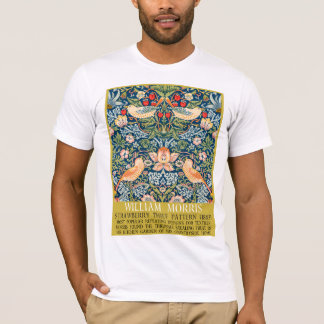 Camiseta Ladrão de morango - Design de William Morris