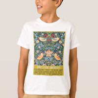 Ladrão de morango - Design de William Morris