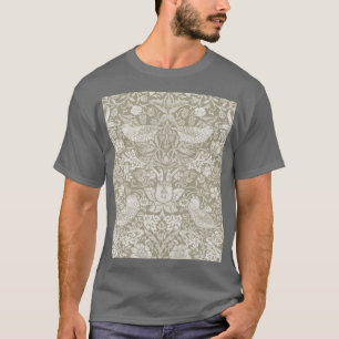 Camiseta Ladrão de Morango Marfim, William Morris