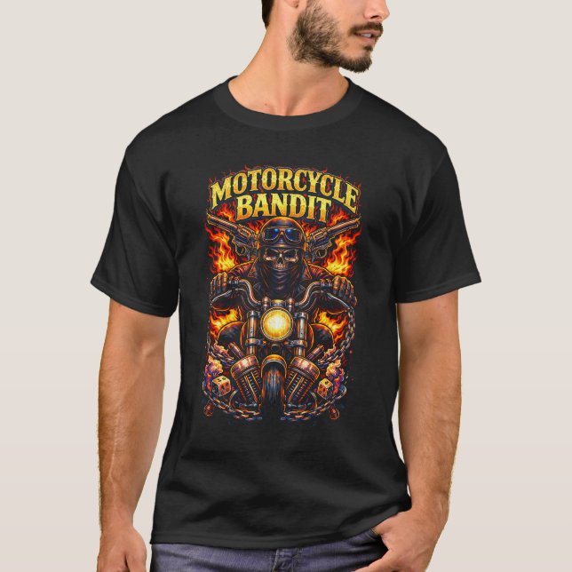 Camiseta Ladrão de Moto (Frente)