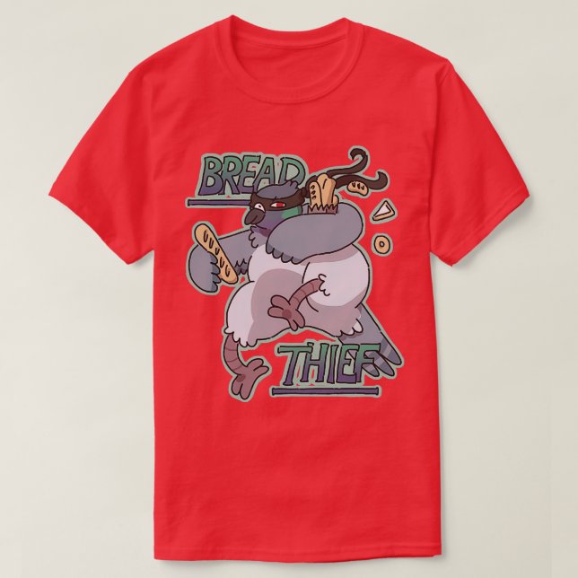 Camiseta Ladrão de Pão (Frente do Design)