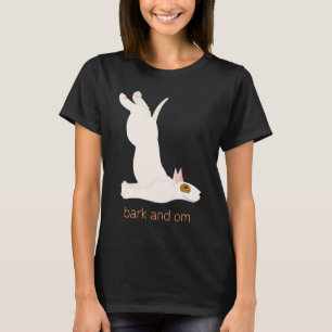 Camiseta Ladrar e Om Para Cachorro e Ioga
