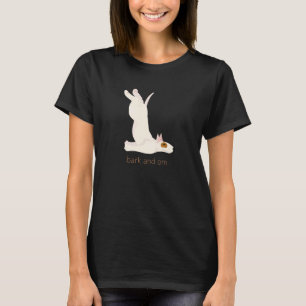 Camiseta Ladrar e Om Para Cachorro e Ioga