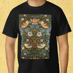Camiseta Ladrones de Morangos por William Morris, Arte Anti