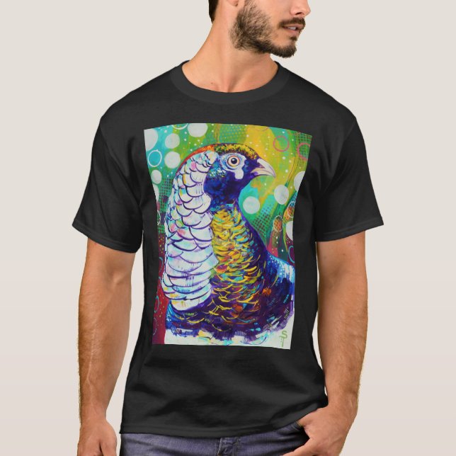 Camiseta Lady Amherst Pheasant  (Frente)