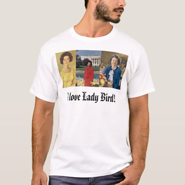 Camiseta Lady_Bird_Johnson, ladybirdjohnson, joaninha,… (Frente)