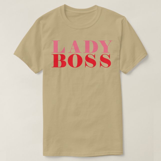 Camiseta Lady Boss (Frente do Design)