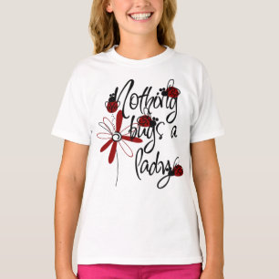 Camiseta Lady Bug T-Shirt para Crianças