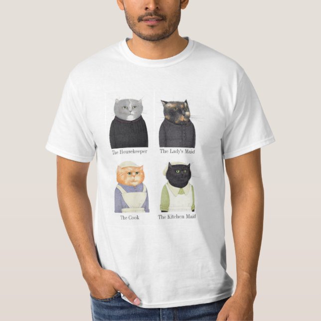 Camiseta LADY CATS - Camisa-Valor Masculina (Frente)