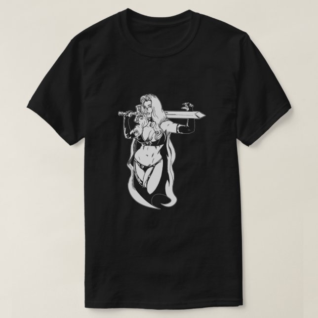 Camiseta Lady Death Classic (Frente do Design)