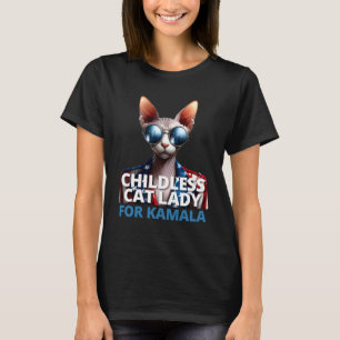 Camiseta Lady Gato Sem Fios para Kamala