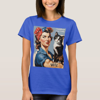 Camiseta Lady Gato Sem Fios - Rosie Tee