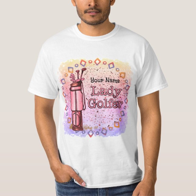 Camiseta Lady Golfer (Frente)