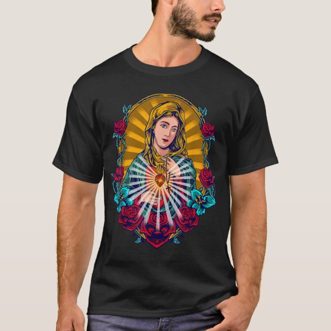 Camiseta Lady Guadalupe Mary (Frente)