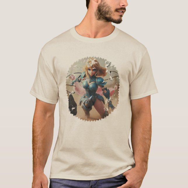 Camiseta Lady in Blue Armor (Frente)