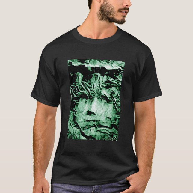 Camiseta Lady Liberty em Marte (Frente)